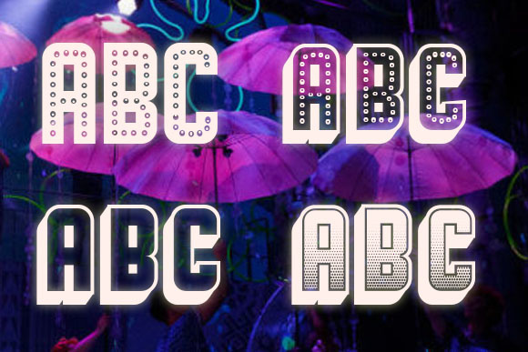 Thumbnail 2 of Broadway Font