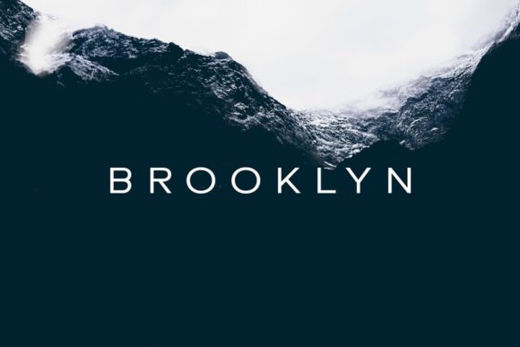 Preview of Brooklyn Font