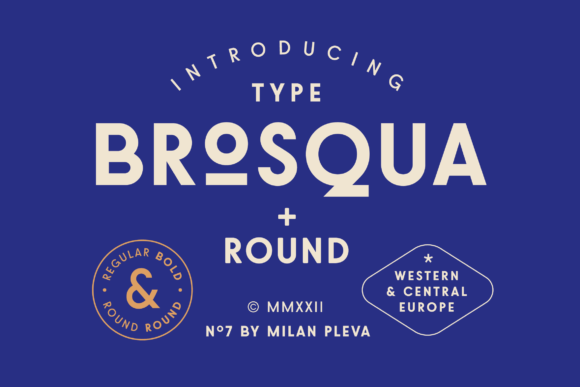 Preview of Brosqua Font