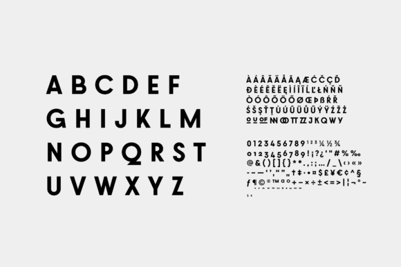 Thumbnail 2 of Brosqua Font