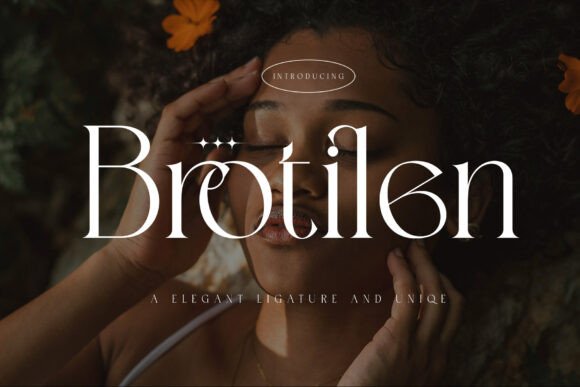 Preview of Brotilen Font