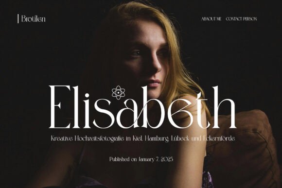 Thumbnail 2 of Brotilen Font