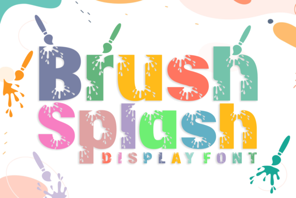 Preview of Brush Splash Font