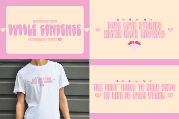 Thumbnail 4 of Bubble Collection Font