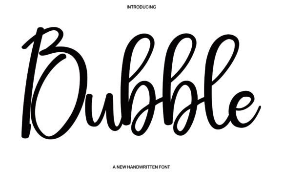 Preview of Bubble Font