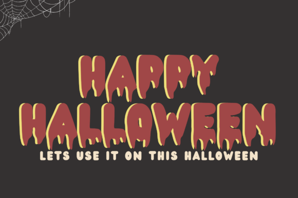 Thumbnail 2 of Bubble Halloween Font