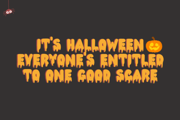 Thumbnail 3 of Bubble Halloween Font