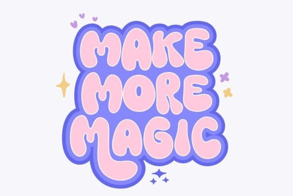 Thumbnail 2 of Bubble Mood Font