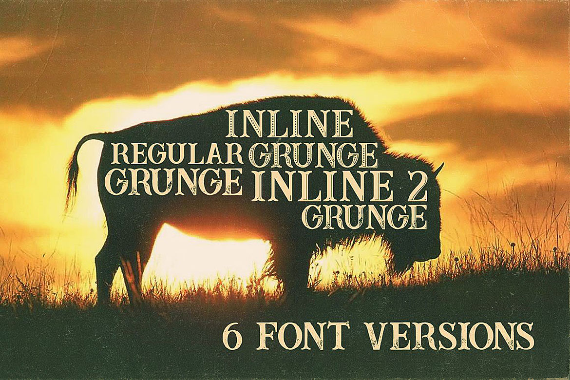 Thumbnail 2 of Buffalo Font