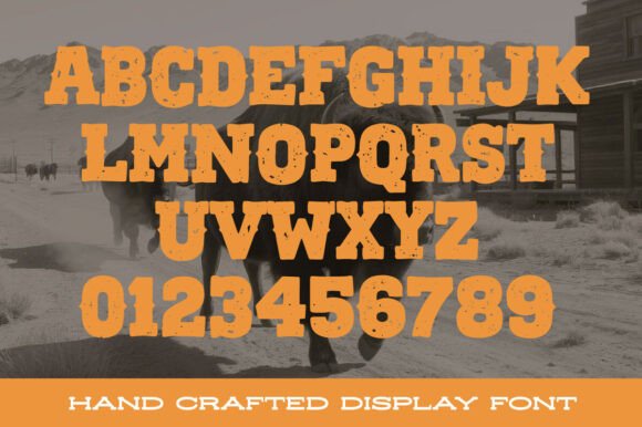 Thumbnail 2 of Buffalo Stomp Font