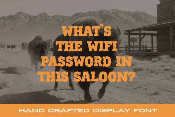 Thumbnail 3 of Buffalo Stomp Font