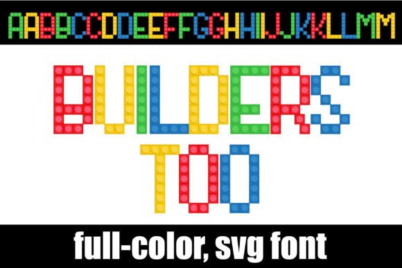 Preview of Builders Too Font