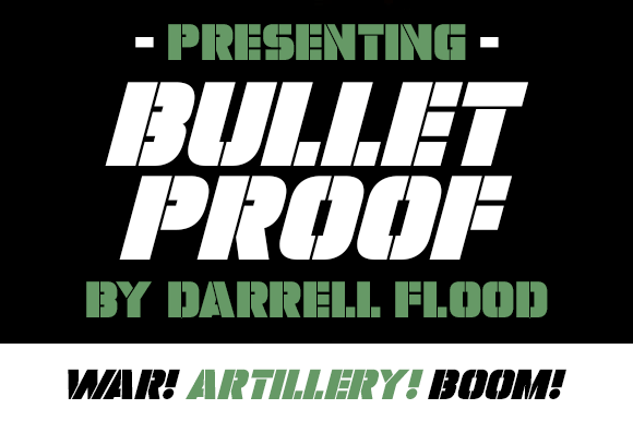Preview of Bulletproof Font