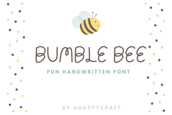 Preview of Bumble Bee Font