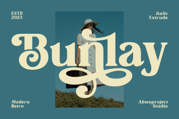 Preview of Bunlay Font