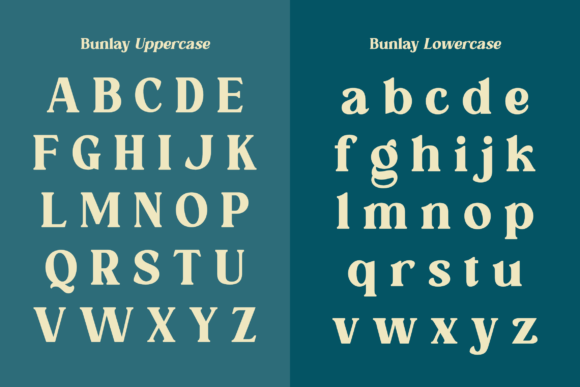 Thumbnail 2 of Bunlay Font
