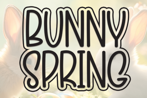 Preview of Bunny Spring Font