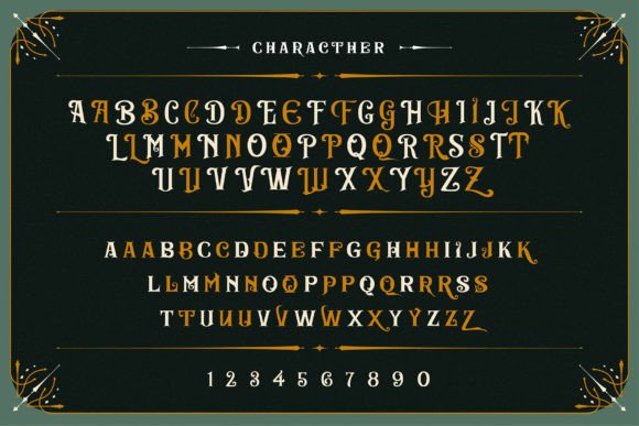 Thumbnail 2 of Burnic Font