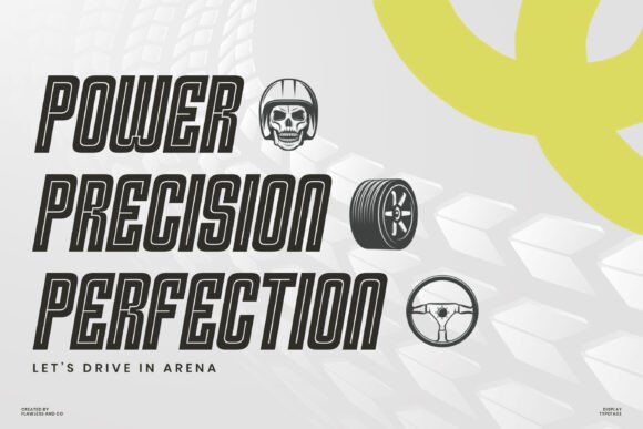 Thumbnail 3 of Burst Speed Font