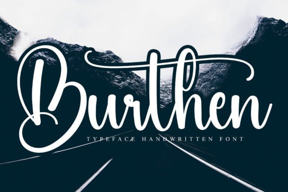 Preview of Burthen Font