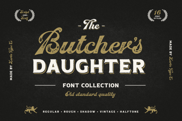 Preview of Butcher's Daughter Font