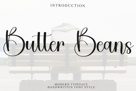 Preview of Butter Beans Font