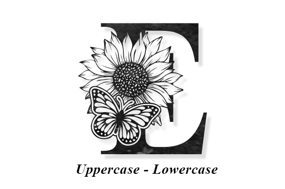 Thumbnail 2 of Butterfly and Sunflower Font