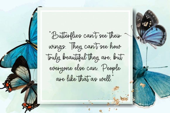 Thumbnail 2 of Butterfly Font
