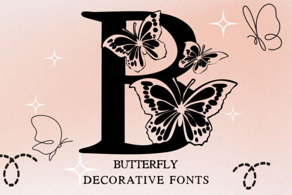 Preview of Butterfly Font