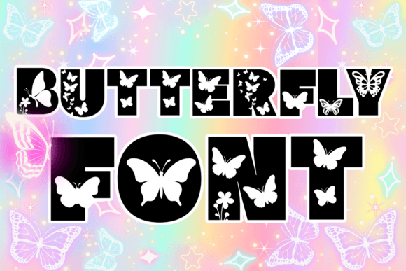 Preview of Butterfly Font