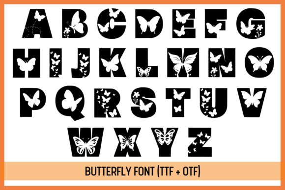 Thumbnail 2 of Butterfly Font