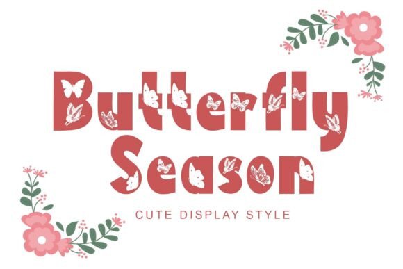 Preview of Butterfly Season Font