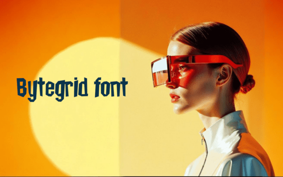 Preview of Bytegrid Font