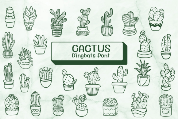 Preview of Cactus Font