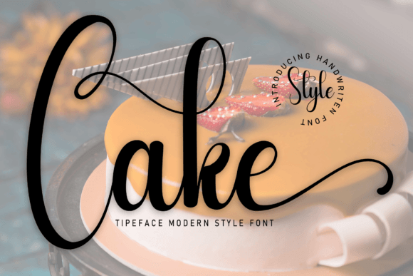 Preview of Cake Font