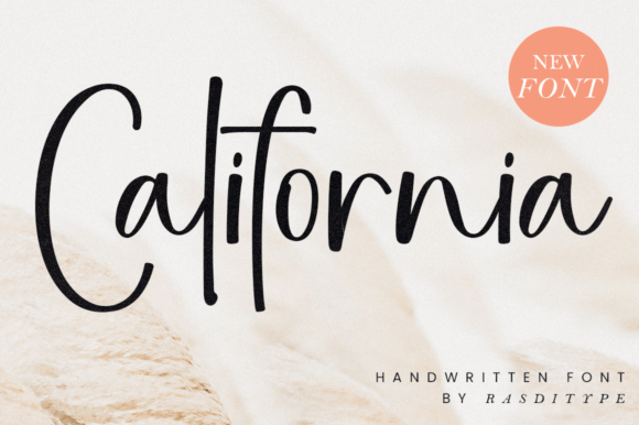Preview of California Font