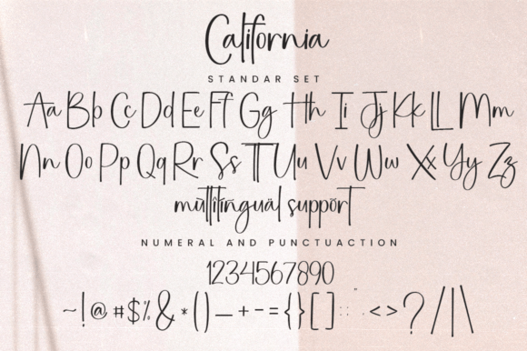 Thumbnail 2 of California Font