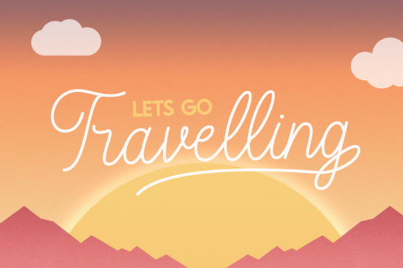 Thumbnail 3 of California Sunset Font