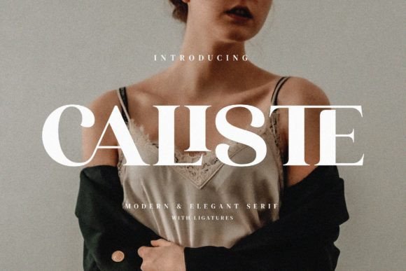 Preview of Caliste Font