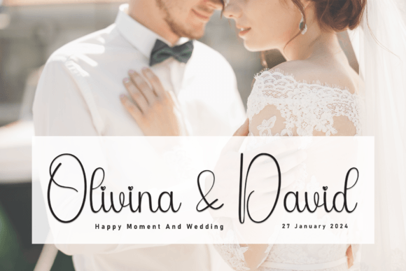Thumbnail 2 of Calligraphy Font