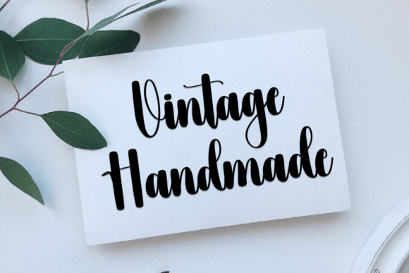 Thumbnail 2 of Calligraphy Font