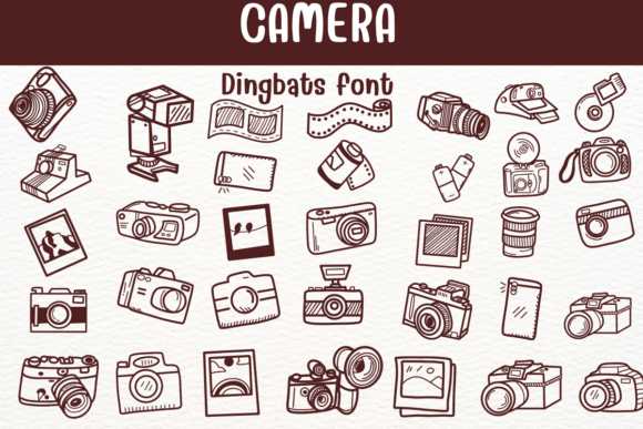 Preview of Camera Font