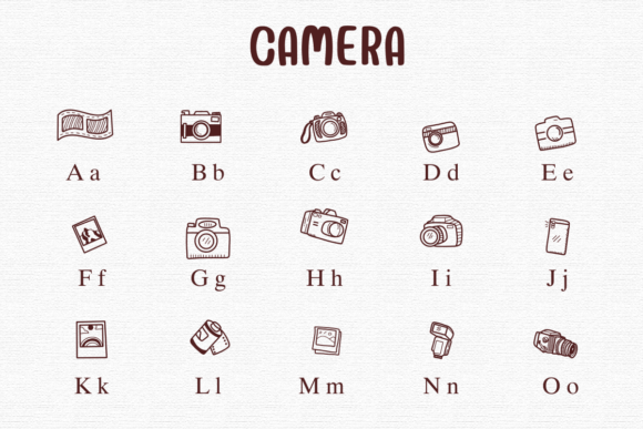 Thumbnail 2 of Camera Font
