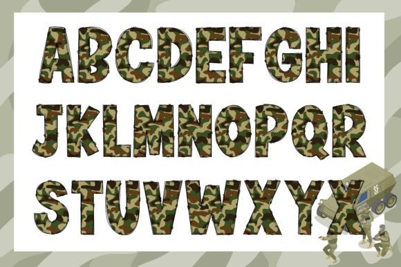 Thumbnail 2 of Camou Font