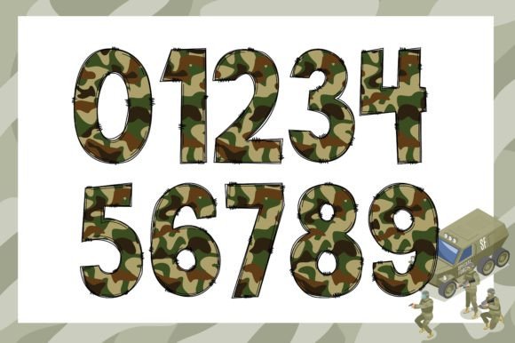 Thumbnail 3 of Camou Font