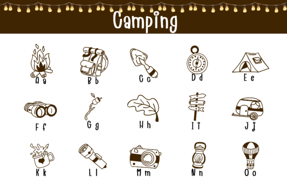 Thumbnail 2 of Camping Font
