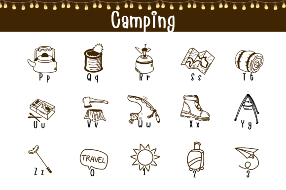 Thumbnail 3 of Camping Font