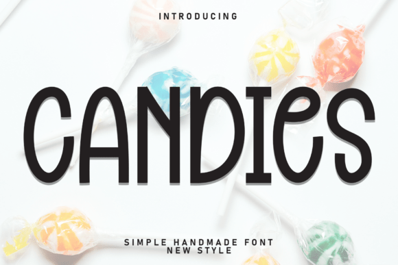Preview of Candies Font