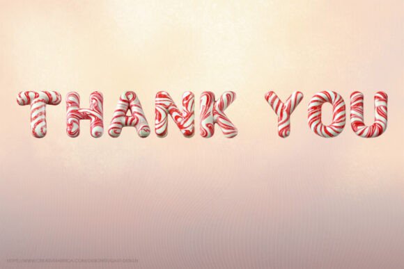 Thumbnail 4 of Candy Cane Christmas Font