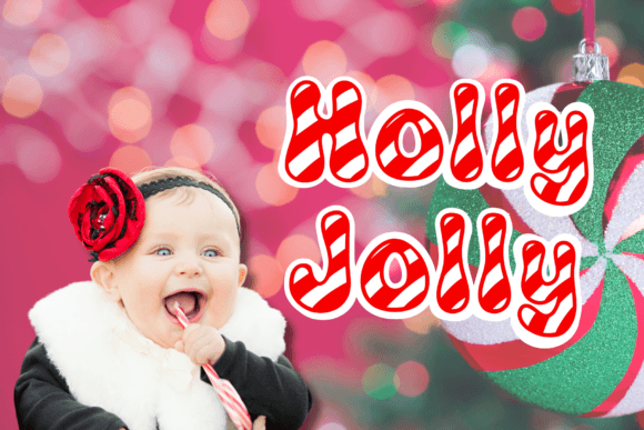 Thumbnail 3 of Candy Cane Font